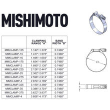 Load image into Gallery viewer, Mishimoto 3.5 Inch Stainless Steel T-Bolt Clamps - Gold