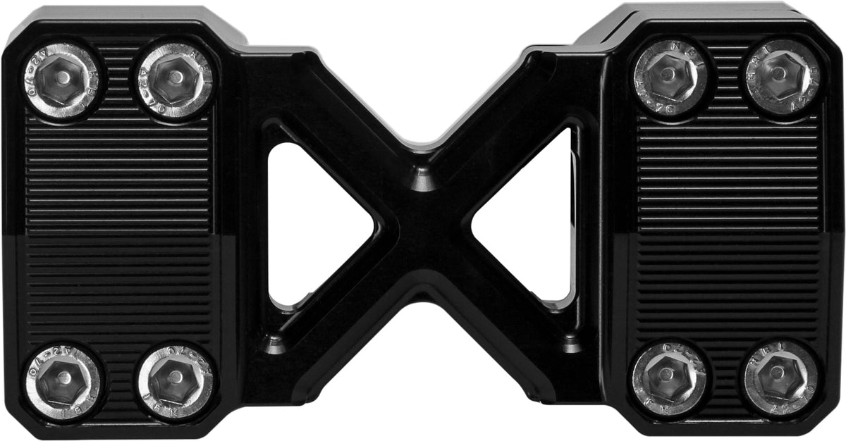 Kens Factory NL 1-1/8" X-Riser 10" Straight Black (KFR-04-1.125)