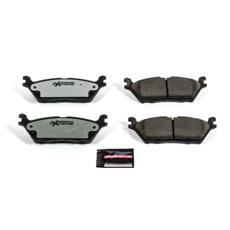 Pastillas de freno traseras Power Stop para camioneta y remolque Ford Expedition Z36 18-19 con herrajes