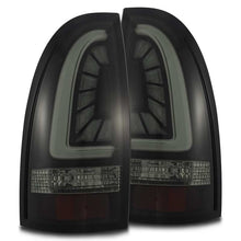 Cargar imagen en el visor de la galería, AlphaRex 05-15 Toyota Tacoma PRO-Series LED Tail Lights Jet Black