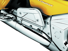 Cargar imagen en el visor de la galería, Kuryakyn Passenger Floorboard Cover 01-17 Honda GL1800 Chrome