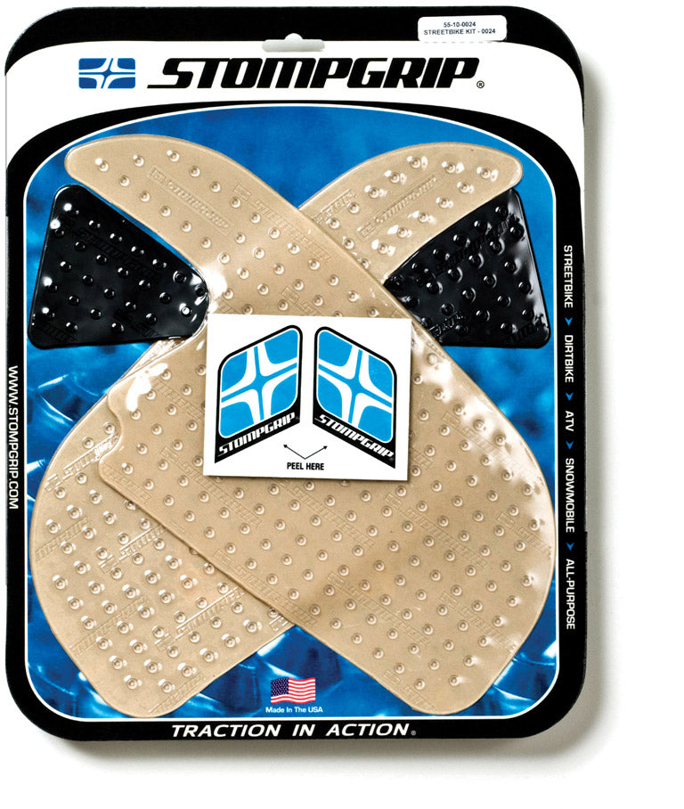 Stompgrip Tank PAD KIT Volcano Clear/Black (55-10-0024H)