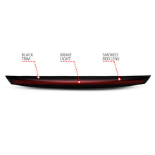 Cargar imagen en el visor de la galería, ANZO 2007-2014 Chevrolet Suburban 1500 LED 3rd Brake Light Black Housing Smoke Lens w/ Spoiler 1pc