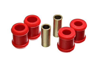 Energy Suspension Hyper-Flex Red Rear Shock Bushing Set — Fits 88-98 GM C1500