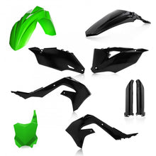 Cargar imagen en el visor de la galería, Acerbis 19-24 Kawasaki KX250/ KX250X/ KX450 Full Plastic Kit - Green/Black