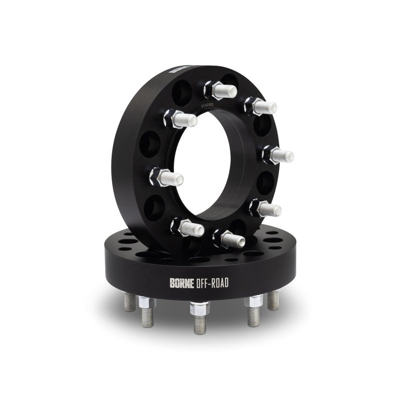 Mishimoto Wheel Spacer Adapters - 8x180 to 8x165.1 - 38.1 - Black (BNWS-012-381BK)