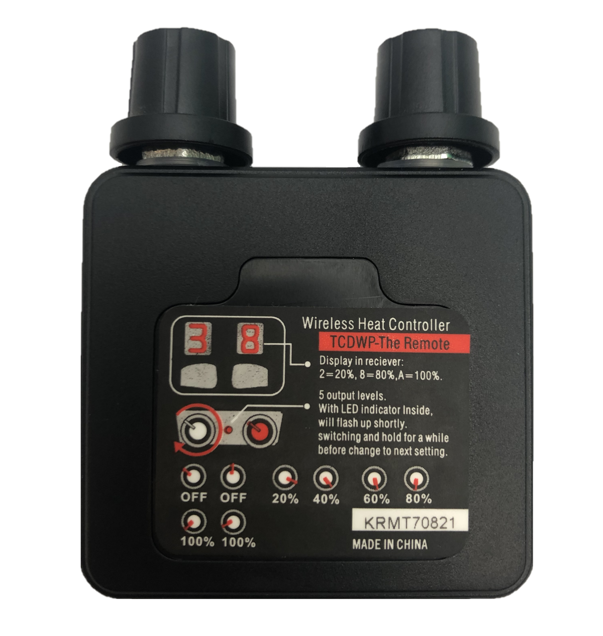 California Heat Remote for Digital Controller (RMT)