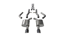 Cargar imagen en el visor de la galería, Corsa 15-16 Dodge Charger SRT/Scat Pack/R/T 6.4L Black Xtreme Cat-Back Exhaust