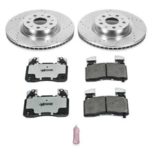 Cargar imagen en el visor de la galería, Power Stop 16-18 Cadillac CT6 Front Z26 Street Warrior Brake Kit