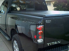 Cargar imagen en el visor de la galería, Spyder Nissan Titan 04-14 Euro Style Tail Lights Black ALT-YD-NTI04-BK