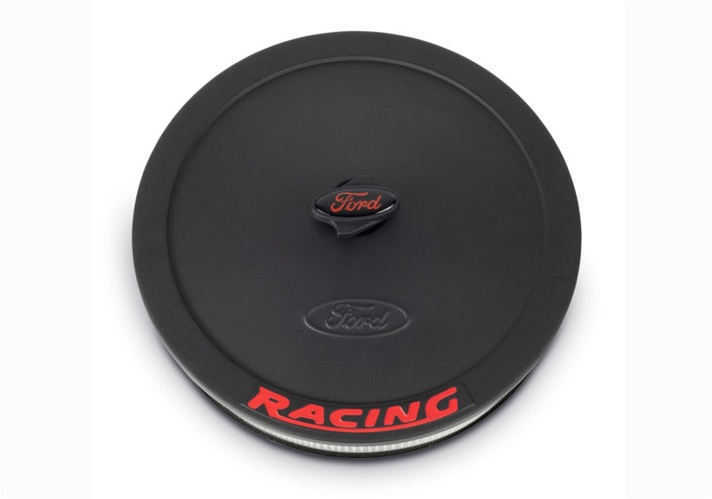 Ford Racing Air Cleaner Kit Black Crinkle — Fits 1965-1995 Ford Mustang