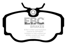 Cargar imagen en el visor de la galería, EBC 83-85 BMW 318 1.8 (E30) Redstuff Front Brake Pads