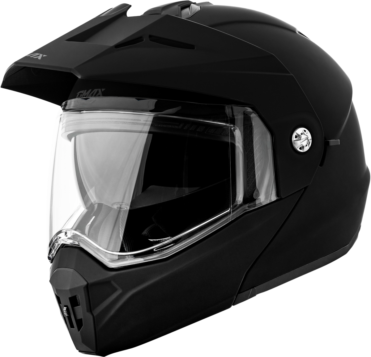 GMAX MD-74 Solid Helmets Matte Black SM (M1740074R)