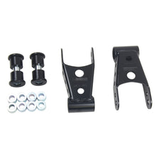 Cargar imagen en el visor de la galería, Belltech SHACKLE KIT 15-16 Ford F150 (All Cabs Short Bed Only) 4WD 1in / 2in Rear Drop