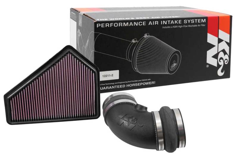 Kit de admisión de alto rendimiento FIPK para Cadillac CTS-V V8 6.2LF/I 57 Series 09-15 de K&amp;N