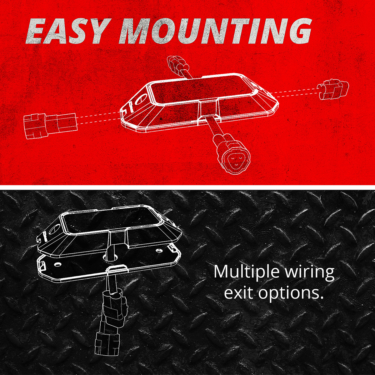 XKGLOW Standard Plug-and-Play Turn Signal KIT (XK-DT-STA)