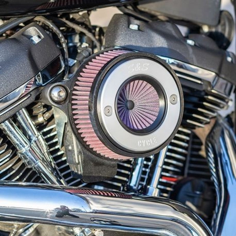 S&S Cycle Stealth Air Stinger Kit w/ S&S Ring — Fits 2017+ Harley-Davidson M8 Models