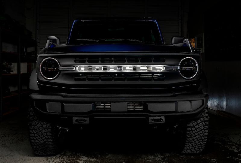 Insignias con letras LED iluminadas universales ORACLE Lighting - Acabado de superficie negro mate - N VER GARANTÍA