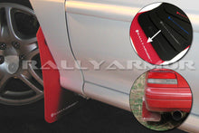 Cargar imagen en el visor de la galería, Rally Armor 93-01 Subaru Impreza RS Red UR Mud Flap w/ White Logo