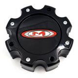 MO955/956 CAP BLK 8X6.5/170 - RED OVAL L