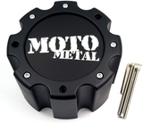 Moto Metal MOTO CAP NEGRO MATE 8 LUG - NUEVO LOGO