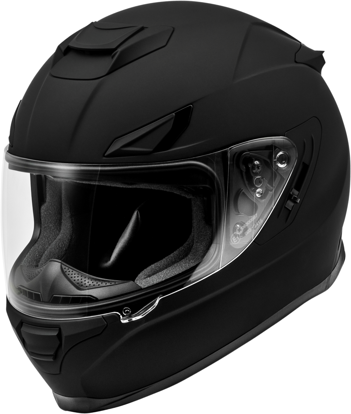 Fly Racing Sentinel Solid Helmet Matte Black LG (73-8425L)