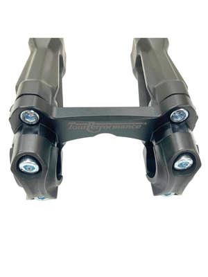 Helibars Handlebar Risers Black YAM (HR09175)