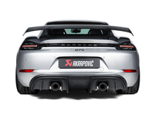 Cargar imagen en el visor de la galería, Akrapovic 2020+ Porsche Cayman GT4 (718) Slip-On Race Line (Titanium) (Req Tips / Option 2)