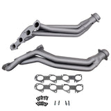 2006-23 Dodge 6.1L 6.2L 6.4L HEMI CHALL CHAR 1-7/8 LONG TUBES (TITANIUM CERAMIC)