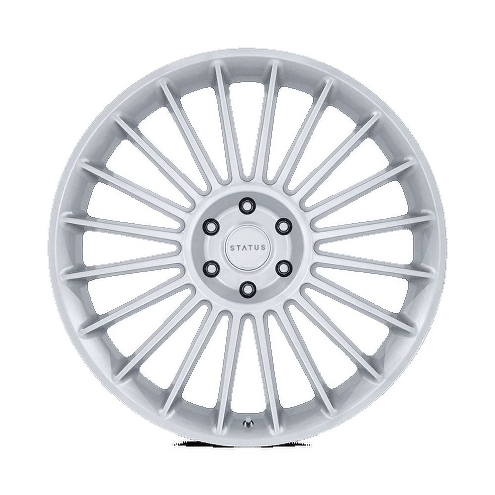 Status Wheels Venti ST003 24x10 Gloss Silver 5x112 Wheel — Fits Luxury Performance