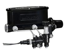 Cargar imagen en el visor de la galería, Wilwood HV Tandem M/C Kit w L/H Bracket &amp; Prop Valve - 1in Bore Black