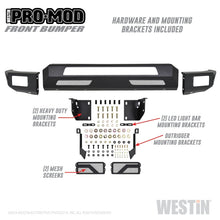 Cargar imagen en el visor de la galería, Westin  2019 Dodge Ram 1500 ( Excludes 1500 Classic &amp; Rebel Models )  Pro-Mod Front Bumper