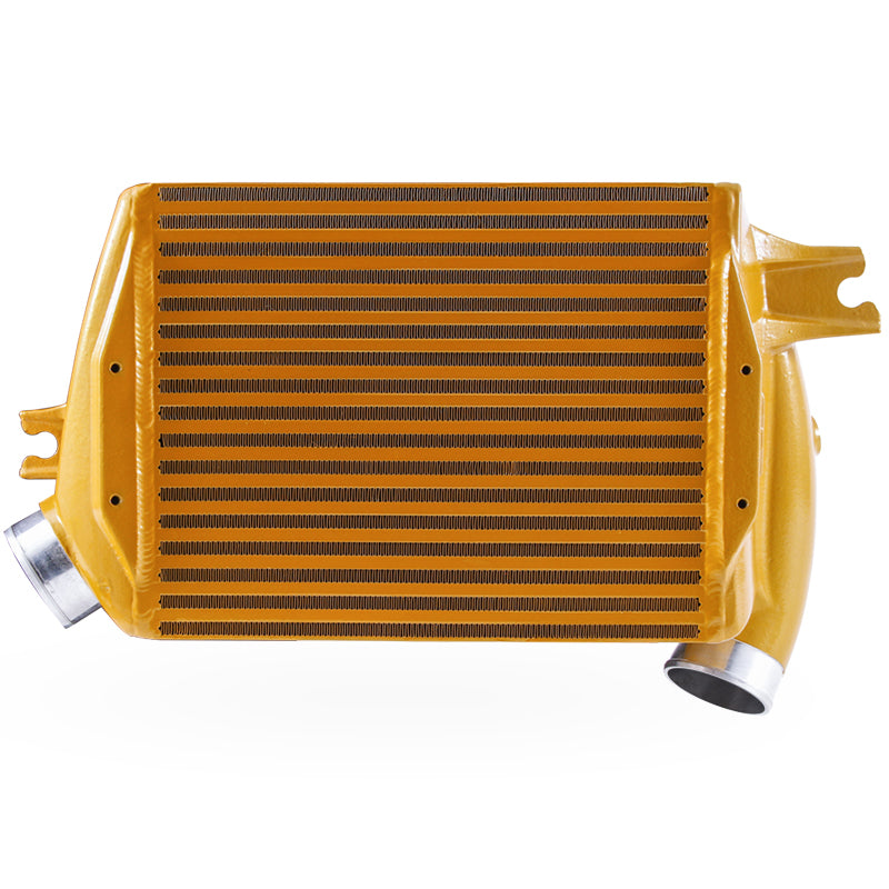 Kit de intercooler de montaje superior Mishimoto 2015+ Subaru WRX Street Performance - Dorado