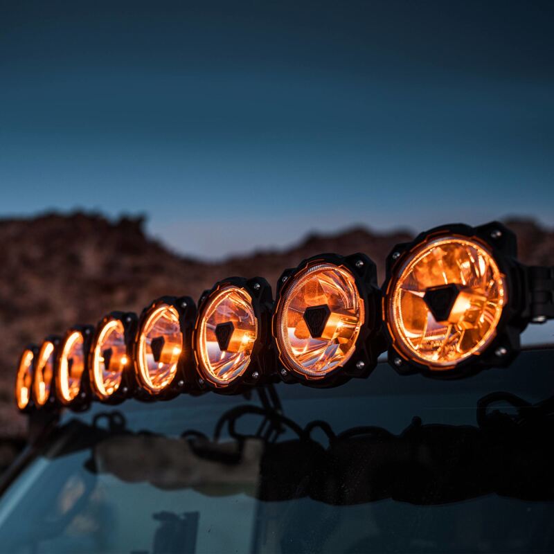 KC HiLiTES Gravity Titan LED Light Bar - 50in. 8-Light