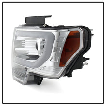 Cargar imagen en el visor de la galería, Spyder Ford F150 13-14 Projector Fctry Xenon Model- Light Bar DRL Chrm PRO-YD-FF15013-LBDRL-HID-C