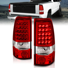 Cargar imagen en el visor de la galería, ANZO 1999-2007 Chevrolet Silverado 1500 LED Taillights Red/Clear