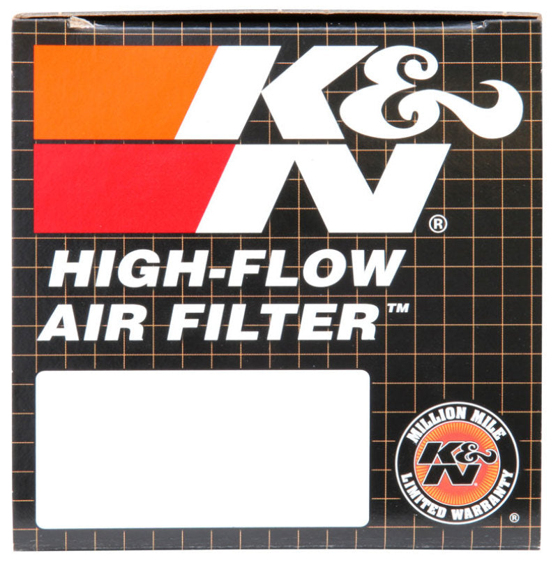 K&N Universal Clamp-On Air Filter 2-1/8in Flange 3-1/2in Base 2in Top 4in Height