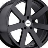 TSW Alloy Wheels TWBAR 18X9.5 5X120 M-BLK 35MM