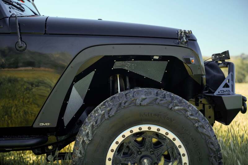 DV8 Offroad Fender Flare Deletes — Fits 2007-2018 Jeep Wrangler JK