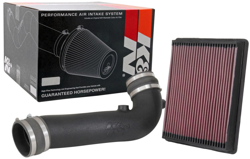 Kit de admisión de alto rendimiento K&amp;N para Chevrolet Silverado V8-5.3L 17-19