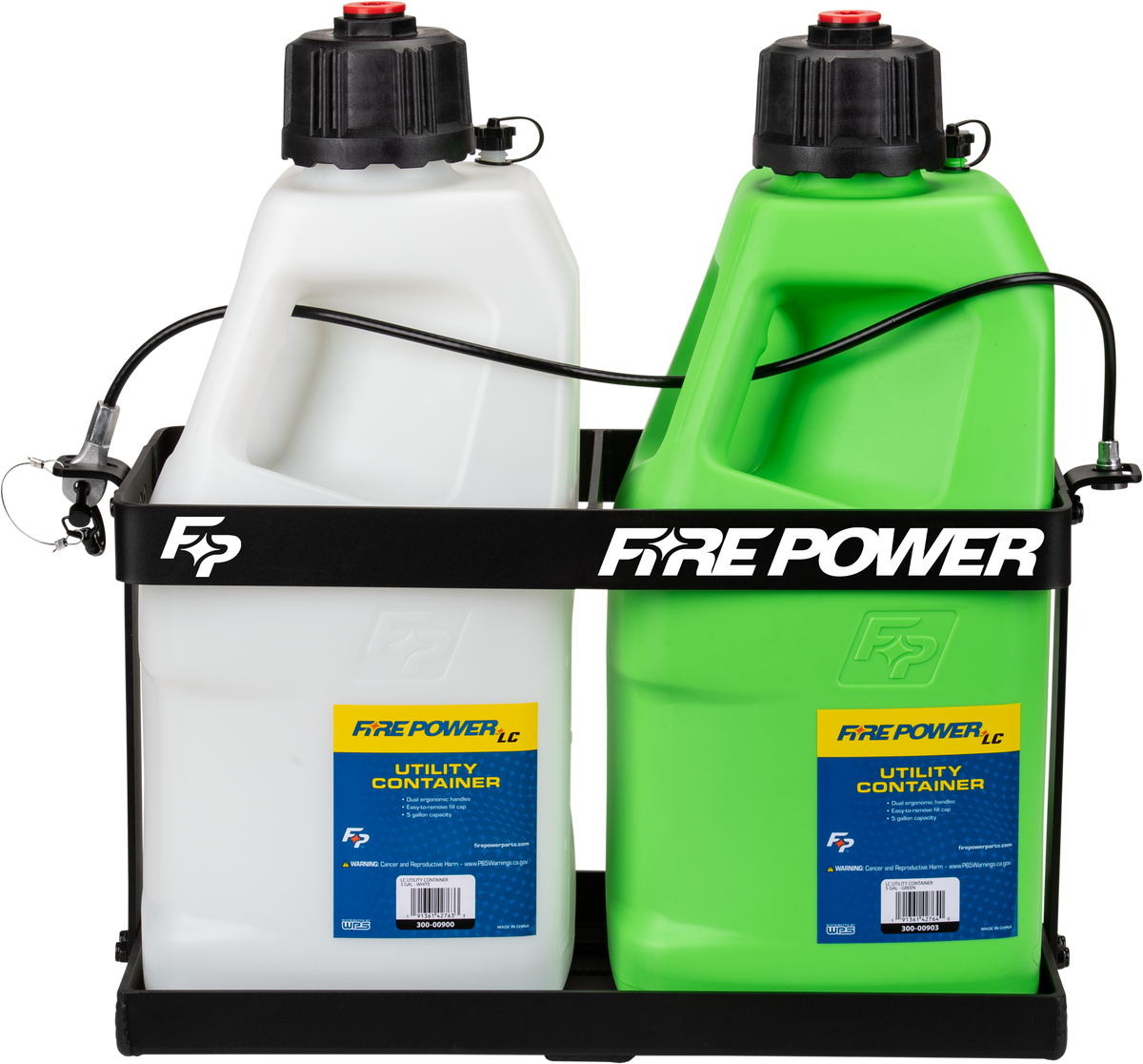 Fire Power LC 5 Gallon Utility 2 JUG Rack (300-10292)