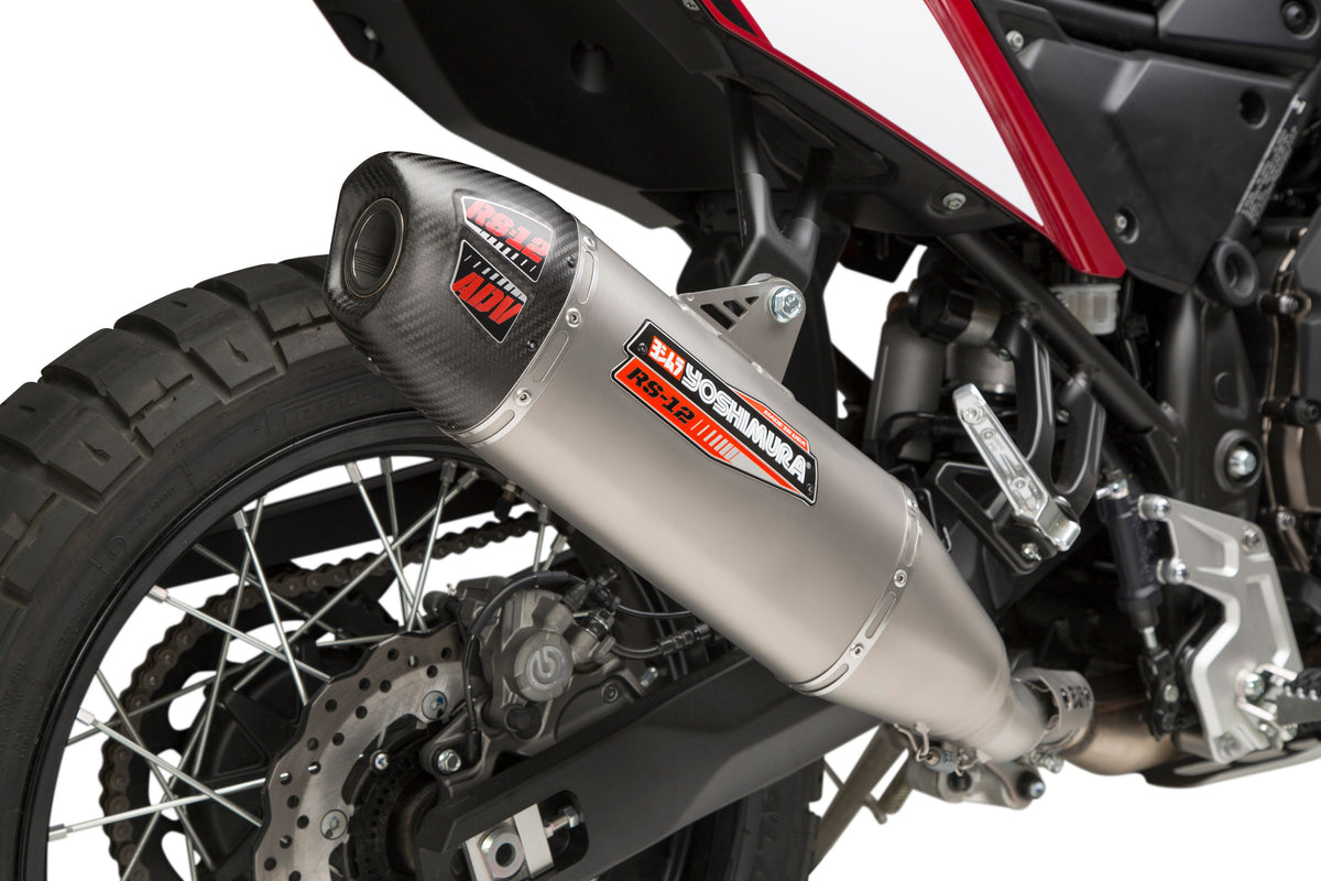 Yoshimura Exhaust Street RS12 Slip-on SS/CF YAM (13710BS520)