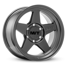 Cargar imagen en el visor de la galería, Mickey Thompson Open 5 Black Wheel - 17X9 6X5.5 BP 5in BS 0 Offset 108.1mm Bore