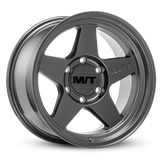 Mickey Thompson Open 5 Black Wheel - 18X9 6X5.5 BP 5in BS 0 Offset 108.1mm Bore