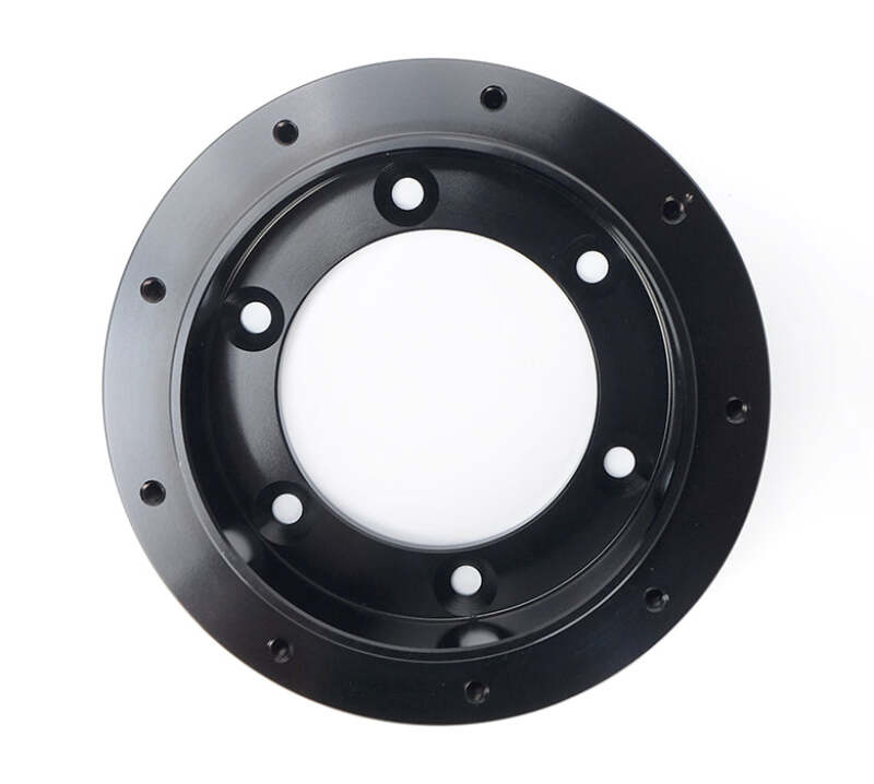NRG 6-Hole to 9-Hole Steering Wheel Adapter - Black