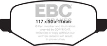 Cargar imagen en el visor de la galería, EBC 11-14 Ford Edge 2.0 Turbo Greenstuff Rear Brake Pads