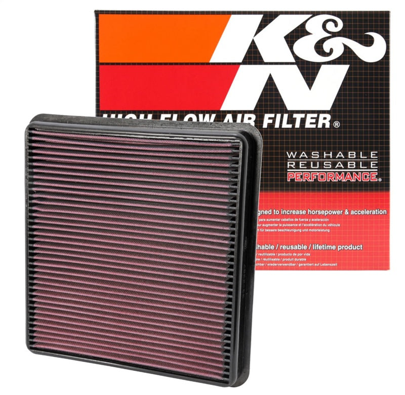 K&N Replacement Air Filter — Fits 2008-2021 Toyota, 2008-2021 Lexus