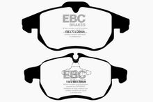 Cargar imagen en el visor de la galería, EBC 03 Saab 9-3 2.0 Turbo (Arc) Greenstuff Front Brake Pads