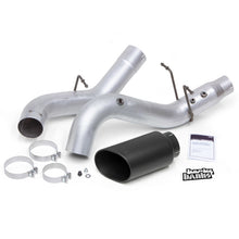 Cargar imagen en el visor de la galería, Banks Power 17-19 Chevy Duramax L5P 2500/3500 Monster Exhaust System w/ Black Tip