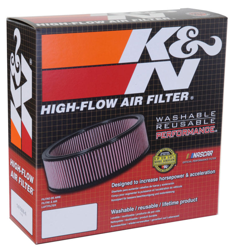 K&N Replacement Air Filter — Fits AMC/Jeep/Chrysler/Dodge/Plymouth 1964-2001